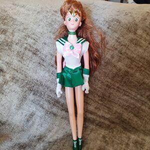 Vintage Sailor Moon Doll Sailor Jupiter Adventure 17 Inch Irwin Toys 2000 Good